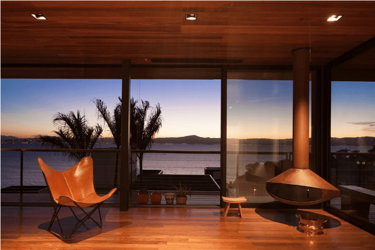 Interior da casa de cacupé